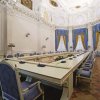 Rectangular table white lacquer